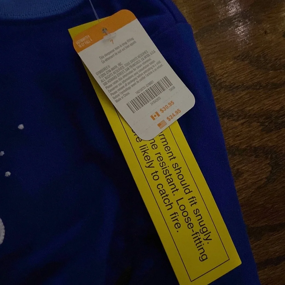 NWT BOYS PJ TOP!